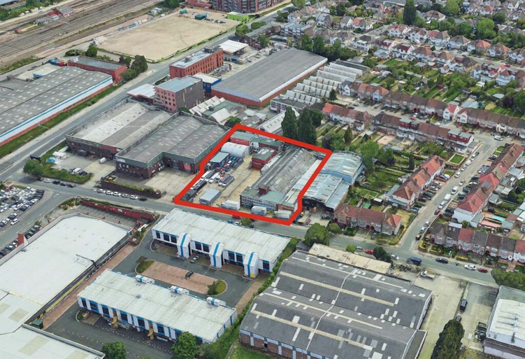 Freehold one acre site in Staples Corner NW2