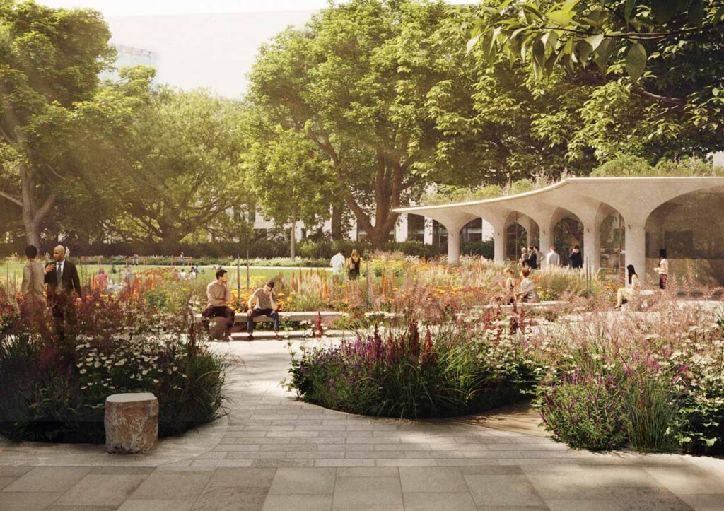 Grade II listed Finsbury Circus Gardens to be transformed with ‘urban forest’ and pavilion café