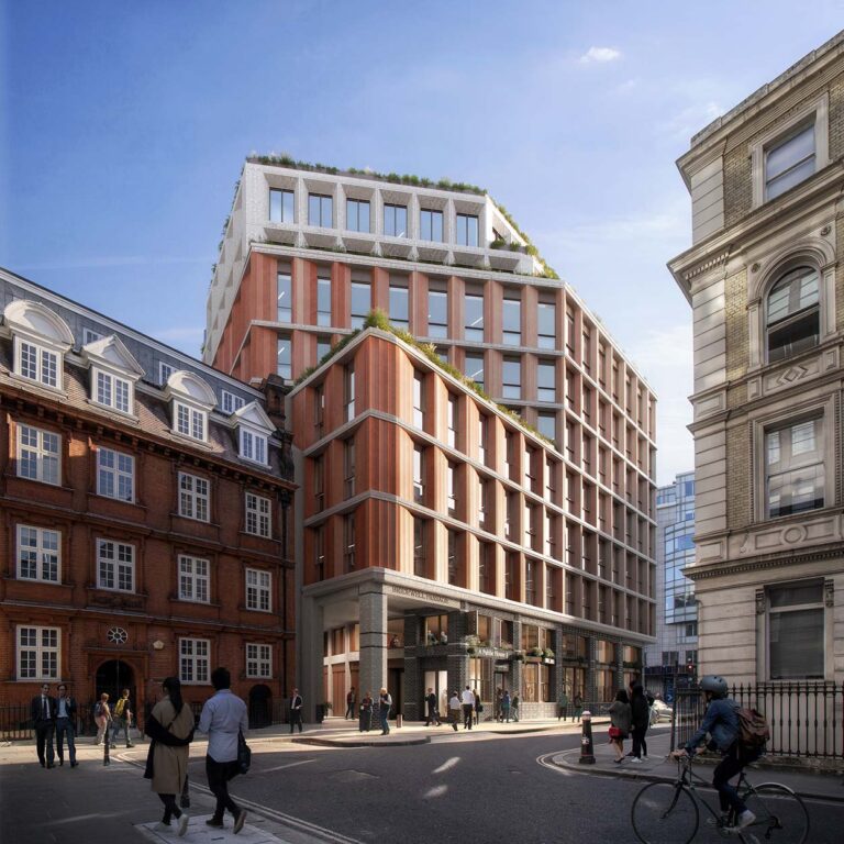 Fleet House New Bridge Street HOK 1950s Refrubishment