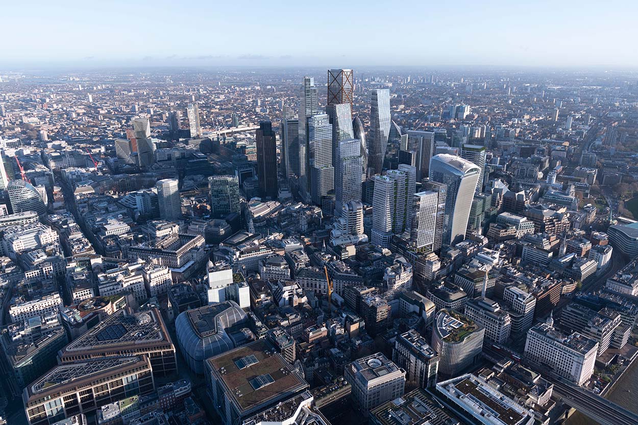 Future City Skyline City of London Corporation