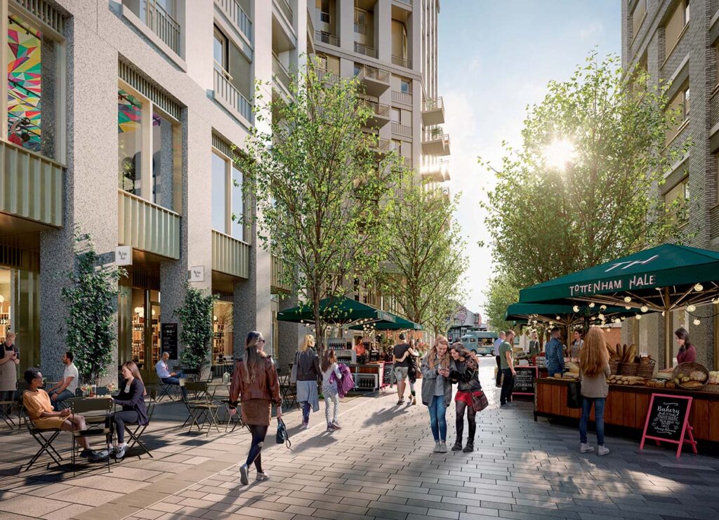 Final phase of Heart of Hale development in North East London