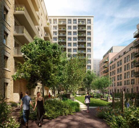 Plot 12, Brent Cross Town visualisation
