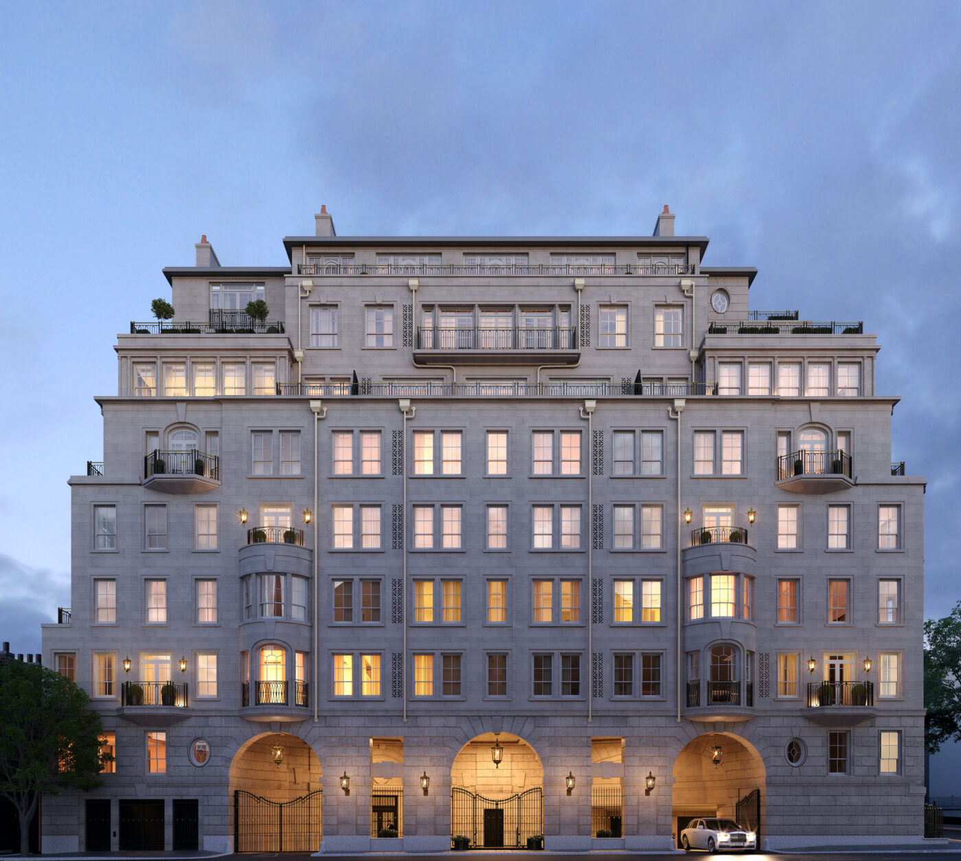 1Mayfair,WavertonStreetfacade,ImageCreditCAUDWELL