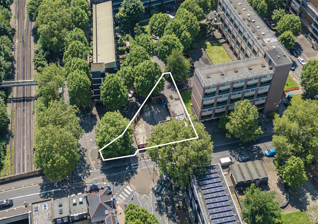 Site in Surrey Quays with a previous resolution to grant planning for 48 apartments