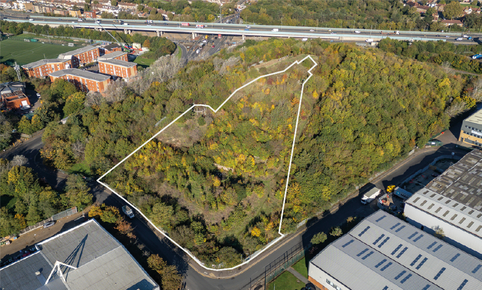 A 3-acre former ski slope at Beckton Alps, E6