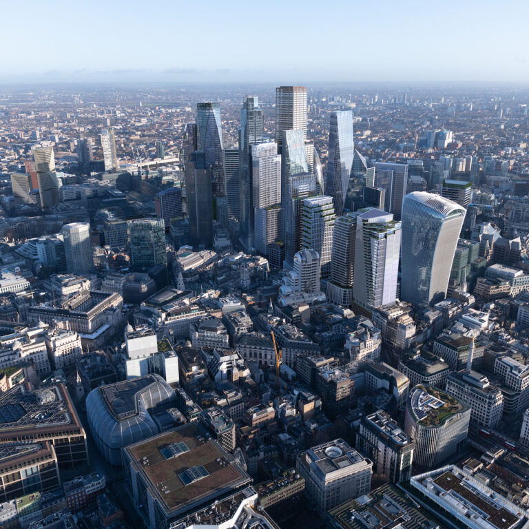 City of London future view 2025