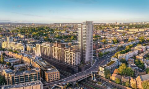 100 Kensington aerial Image Credit Seven Capital